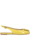 Pinko Slingback Embellished Flat Pumps