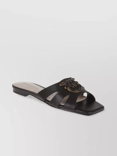 Pinko Slipper In Black