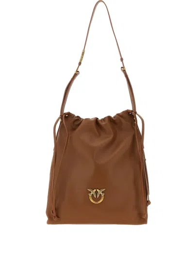 PINKO SLOUCHY SHOULDER BAG