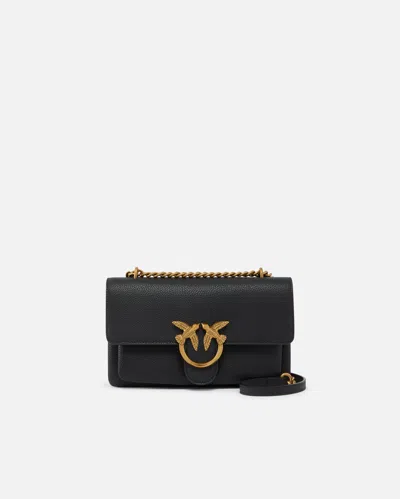 PINKO LOVE BAG CROSSBODY BAG IN SOFT LEATHER