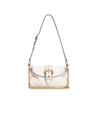Pinko Jolene Shoulder Bag In White