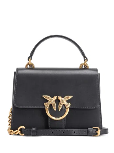Pinko Small Lady Love Tote Bag In Black