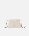Pinko Small Lather Shoulder Bag With Drawstring In Multi