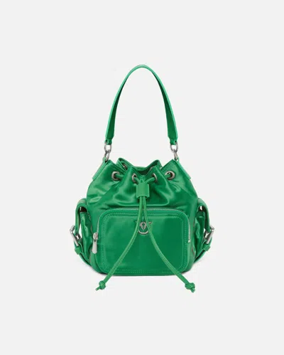 Pinko Small Satin Bucket Bag