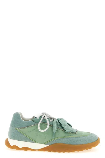 Pinko Gea 02 Lace-up Sneakers In Green