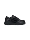 Pinko Mandy Sneakers With Crystals And Studs In Black