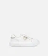 Pinko Yoko 01 Panelled Sneaker With Padded Ankle In White
