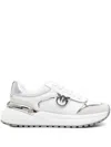 Pinko Sneakers À Logo Avec Détails Effet Miroir
