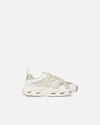 PINKO SNEAKERS WITH LOVE BIRDS LOGO