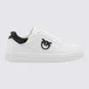 Pinko Sneakers With Love Birds Logo Plaque In White