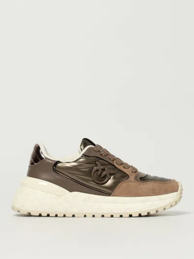 Pinko Sneakers  Woman Color Brown