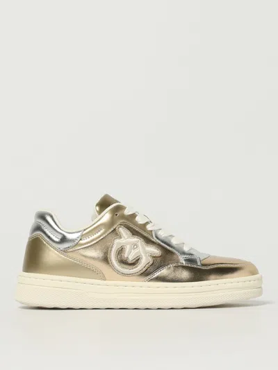 Pinko Sneakers  Woman Color Gold