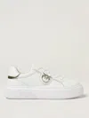 Pinko Yoko 01 Panelled Sneaker With Padded Ankle In White