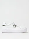 Pinko Yoko 01 Panelled Sneaker With Padded Ankle In White