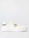 Pinko Yoko 01 Panelled Sneaker With Padded Ankle In White
