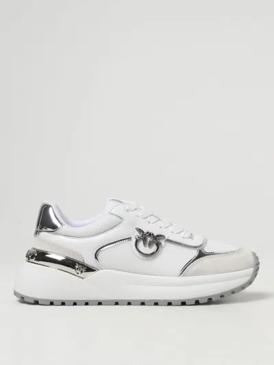 PINKO SNEAKERS PINKO WOMAN COLOR WHITE,F97334001