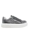 Pinko Metallic Platform Sneakers In Multi