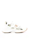 Pinko Baskets Ariel Effet Miroir In White