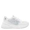 Pinko Love Birds-embellished Platform Sneakers In White
