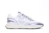 Pinko Low Top Sneakers Metallic Finish In Silver