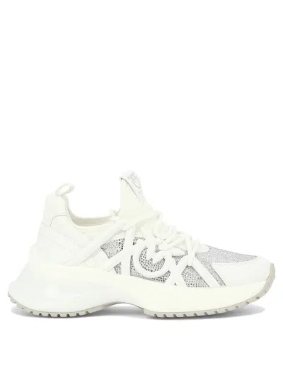 Pinko Sneakers White In Blanc/cristal