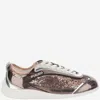 Pinko Sneakres Reby 10 With Sequins In Brown
