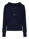 Pinko Snowshoe Wool Sweater In Blue