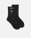 Pinko Socks With Love Birds Logo In Black