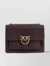 Pinko 'soft Love' Large Crossbody Bag In Purple