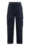 Pinko Sonata Wide-leg Jeans In Blue