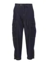 Pinko Sonata Wide-leg Jeans In Azul