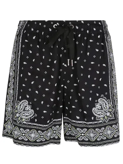 PINKO SORPRENDIMI SHORTS TWILL STAMP