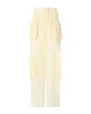 Pinko Sottocasa Trousers Made Of Polyester. In Rutabaga