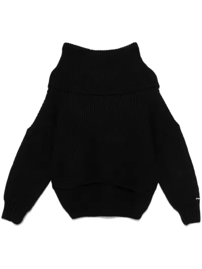 Pinko Sphynx Sweater In Black