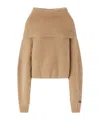 Pinko Sphynx Sweater In Nude