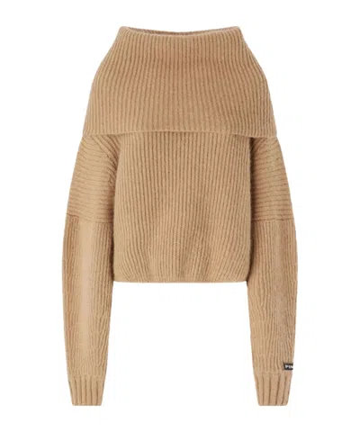 PINKO PINKO SPHYNX ROLL NECK KNITTED JUMPER