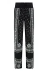 Pinko Pantalon À Imprimé Bandana Ample Et Léger