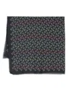Pinko Schal Mit Love Birds-print In Nero/multicolor