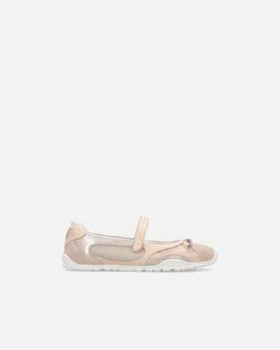 Pinko - Sporty Ballet Flats With Inserts And  Lettering - 37