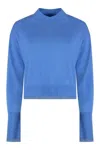 Pinko Wool And Cashmere Cropped Sweater