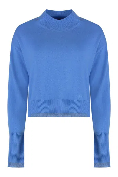 PINKO PINKO SPUMA WOOL AND CASHMERE SWEATER