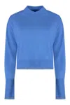 Pinko Wool And Cashmere Cropped Sweater