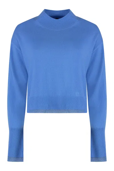 PINKO PINKO SPUMA WOOL AND CASHMERE SWEATER