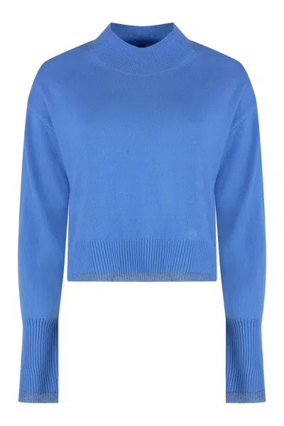 PINKO PINKO SPUMA WOOL AND CASHMERE SWEATER