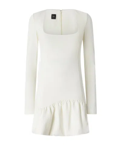 PINKO SQUARE-NECK MINI DRESS