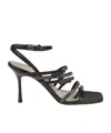 Pinko Square Toe High Heel Sandals