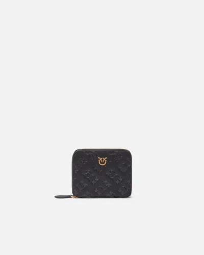 Pinko Wallets In Noir-vieil Or