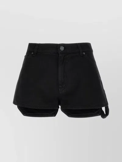 Pinko 'st. Thomas' Shorts Featuring Pockets In Black