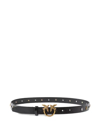 Pinko Star-embellished Love Birds-buckle Belt