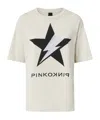 Pinko Star-print T-shirt In White
